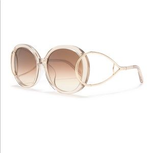 Chloe Crystal Turtledove Sunglasses